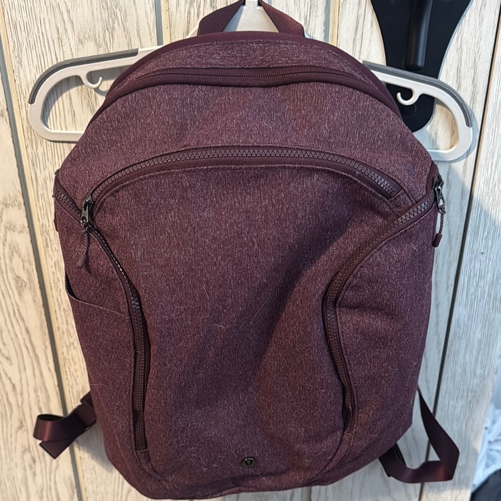 lululemon Burgundy Backpack
